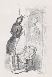 Özel ve Kamusal Sahnelerden çok iyi ayarlanmış bir böcek ve güzel dansçı..., ca. 1837-47.