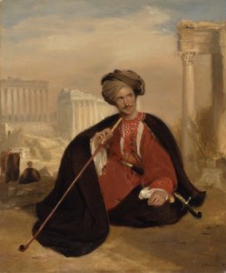 Charles Lenox Cumming-Bruce Türk Elbisesiyle