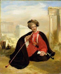 Charles Lenox Cumming-Bruce Türk Elbiseli