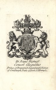 SAİK Ernest Augustus, Brunswick Lüneburg Prensi, Osnaburgh Piskoposu, York Dükü ve Albany