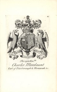 Sağ onurlu Charles Mordaunt, Peterborough 3. Earl ve Monmouth 1. Earl