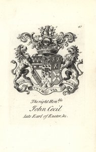 Sağ onurlu John Cecil, Exeter