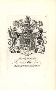 Sağ onurlu Thomas Fane, Westmoreland 8. Earl