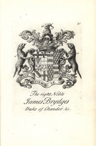 Sağ soylu James Brydges, Chandos Dükü