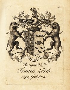 Saygıdeğer Francis North, Lord Guilford, 2. Baron Guilford