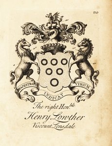 Çok Saygıdeğer Henry Lowther, 3. Vikont Lonsdale'in arması (1694-1751) by Andrew Johnston