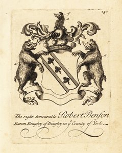 York County, Saygıdeğer Robert Benson, Bingley Baron Bingley