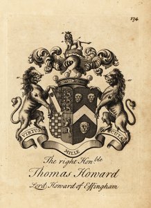 Çok Saygıdeğer Thomas Howard, Effingham 2. Kontu, Effingham Lord Howard'ın arması by Andrew Johnston