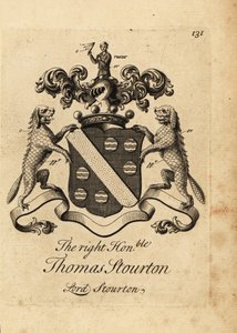 Sağ Saygıdeğer Thomas Stourton arması by Andrew Johnston