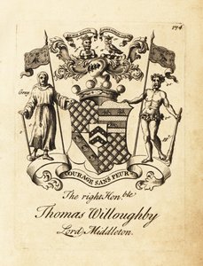 Sayın Thomas Willoughby, Lord Middleton'ın arması by Andrew Johnston