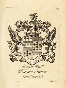 Çok Saygıdeğer William Craven, Lord Craven, 3. Baron Craven'in arması (1700-1739) by Andrew Johnston