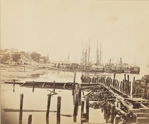 City Point, Virginia, c.1861-1865 (albüm baskısı)