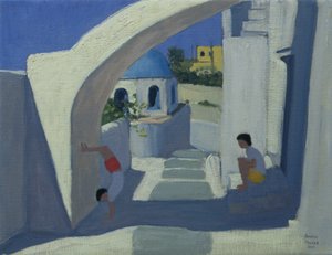 Amuda, Santorini by Andrew Macara