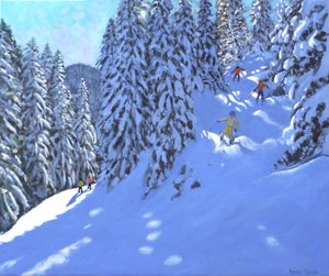 Fransız Kayak, Morzine, 2020 by Andrew Macara