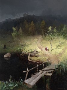 Fırtınadan Önce, 1918 by Andrey Nikolayevich Shilder