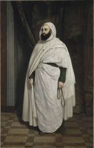 Abdelkader ibn Muhieddine'nin portresi 1808-1883, 1853. by Ange Tissier