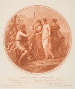 Paris'in Yargısı by Angelica (after) Kauffman