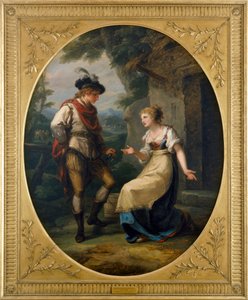 Gualtherius ve Griselda (tuval üzerine yağlıboya) by Angelica Kauffman