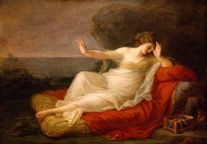 Ariadne, Theseus tarafından Naxos