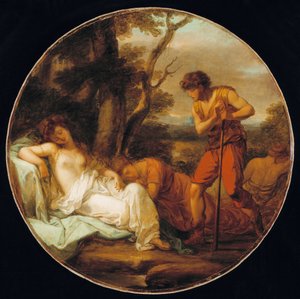 Cymon ve Iphigenia, c. 1780 by Angelica Kauffmann
