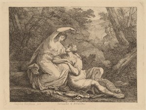 Rinaldo ve Armida by Angelica Kauffmann