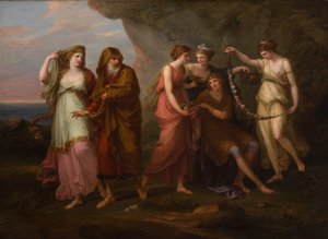 Telemakhos ve Calypso Perileri, 1782