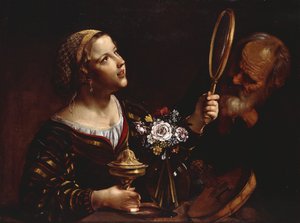Duyuların Bir Alegorisi, by Angelo Caroselli