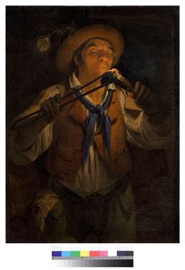 Közle mum yakan köylü, 1850