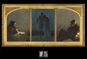 Rüya ile gerçek arasında mı? by Angelo Morbelli