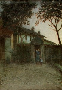 Şafak by Angelo Morbelli