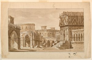 Sahne Tasarımı, Gotik Saray, Kilise ve Kale
