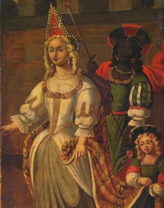 Dört katlı çift taraflı ekran, c.1700