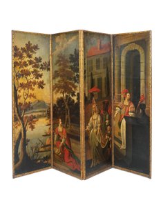 Dört katlı çift taraflı ekran, c.1700