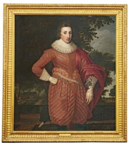 Geleneksel olarak Galler Prensi Henry olarak tanımlanan bir beyefendinin portresi, c.1620