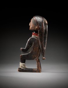 Boru (cam boncuklu ahşap)