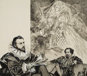Faerie Queene (kağıt üzerine guaj) by Angus McBride