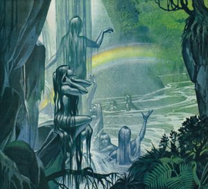 Nimfler (renkli lito) by Angus McBride