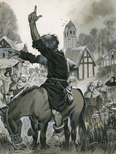 Ermiş Peter (kağıt üzerine guaj) by Angus McBride