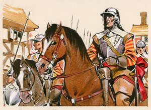 Roundhead askerleri by Angus McBride