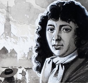 Samuel Pepys ve Büyük Londra Yangını by Angus McBride