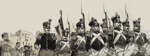 Fransız Yabancı Lejyonu (kağıt üzerine guaj) by Angus McBride