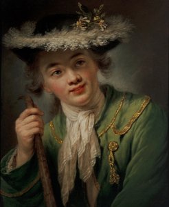 Genç Bir Kadının Portresi by Anna Dorothea (1721 82) Lisiewska