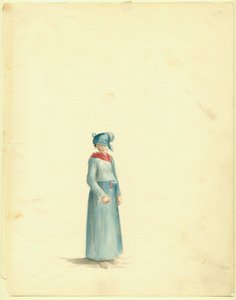 Anna Maria Von Phul tarafından Creole Kadını Çizimi by Anna Maria von Phul