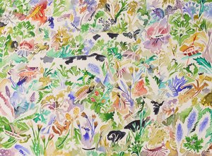 2 Swansong, 2023 (suluboya) by Anna Pugh