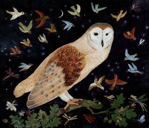Bilgeye Bir Söz, 2013 (akrilik) by Anna Pugh