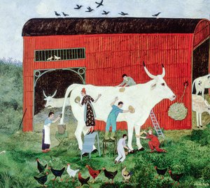 Erken Bir Başlangıç, 2007 (akrilik) by Anna Pugh