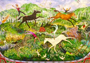 Ve Bir Sonraki Numaram İçin, 2017 (akrilik) by Anna Pugh