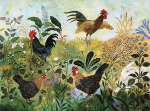 Boys on the Block, 2001 (akrilik) by Anna Pugh