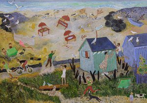 Günün Yakalaması, 2016 (akrilik) by Anna Pugh