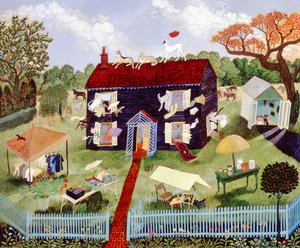 Her Şey Gitmeli, 2006 (akrilik) by Anna Pugh